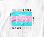 WHITE "ENDLESS EXISTENCE" T-SHIRT